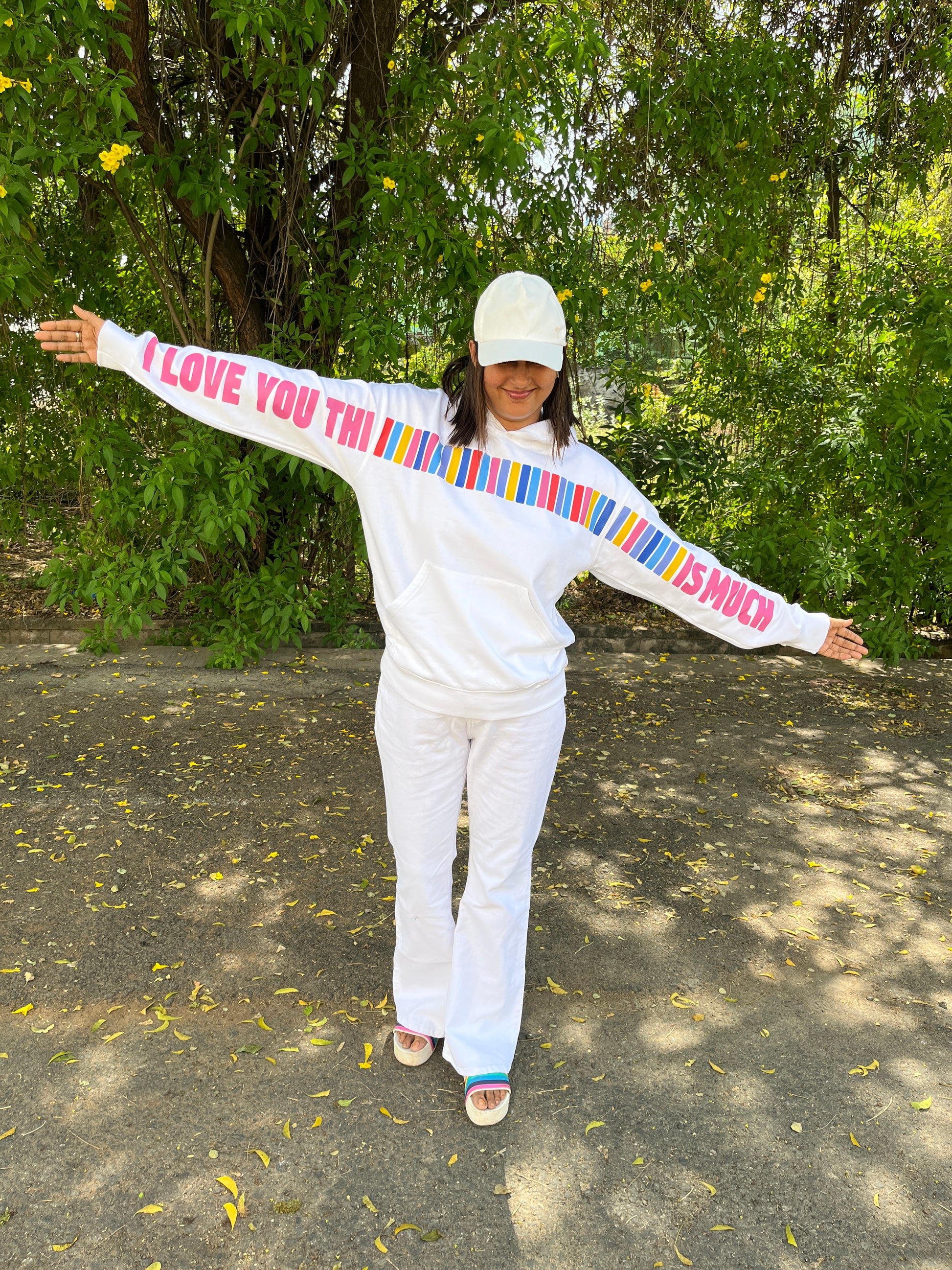 I Love You Thiiiiiiiiiiiiiiiiiiiiiiiiiiiiiiiis Much Hoodie Classic Unisex Hoodie Comfort Style for Everyone